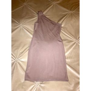FOREVER 21 One Shoulder Mini Dress - Lavender